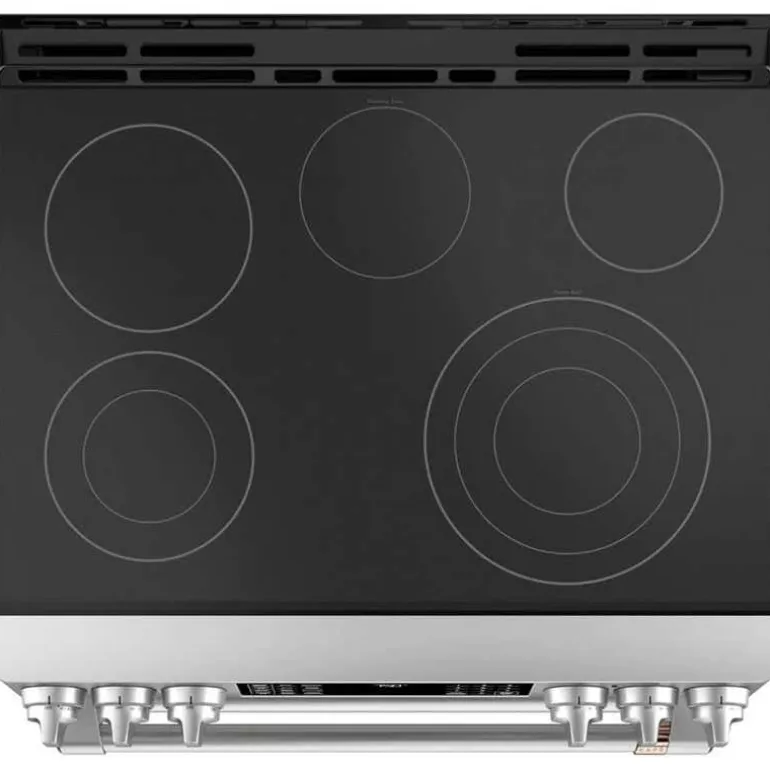 CAFE Range Stainless Steel 30" Electric Glass-Ceramic - CCES750P2MS1
