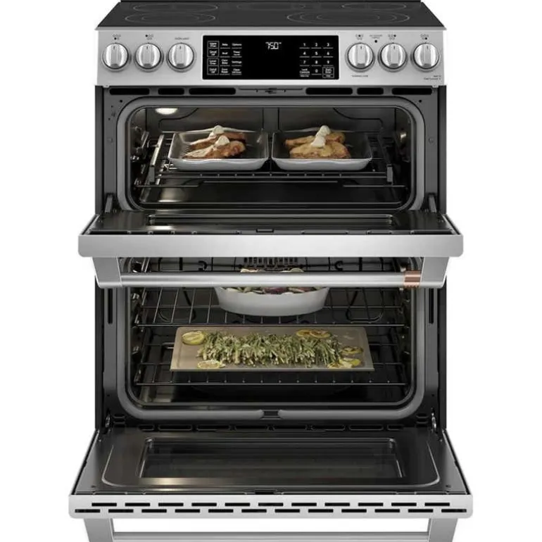 CAFE Range Stainless Steel 30" Electric Glass-Ceramic - CCES750P2MS1