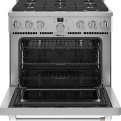 CAFE Range Stainless Steel 36" Electric Gas - C2Y366P2TS1