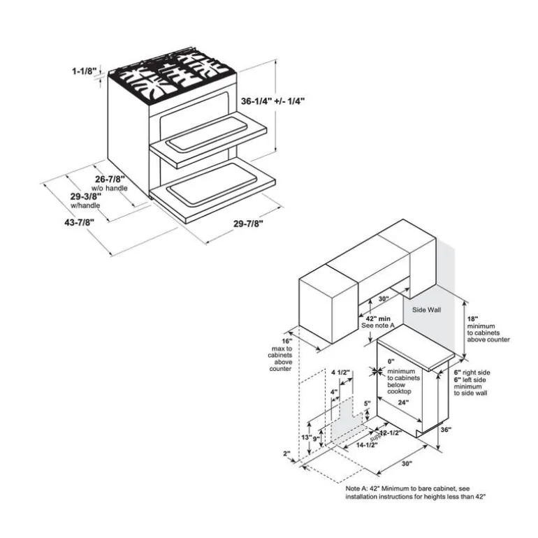 CAFE Range Stainless Steel 30" Gaz Gas - CCGS750P2MS1