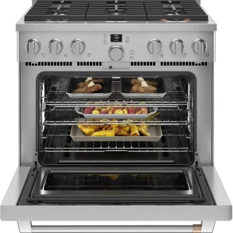 CAFE Range Stainless Steel 36" Electric Gas - CGY366P2TS1