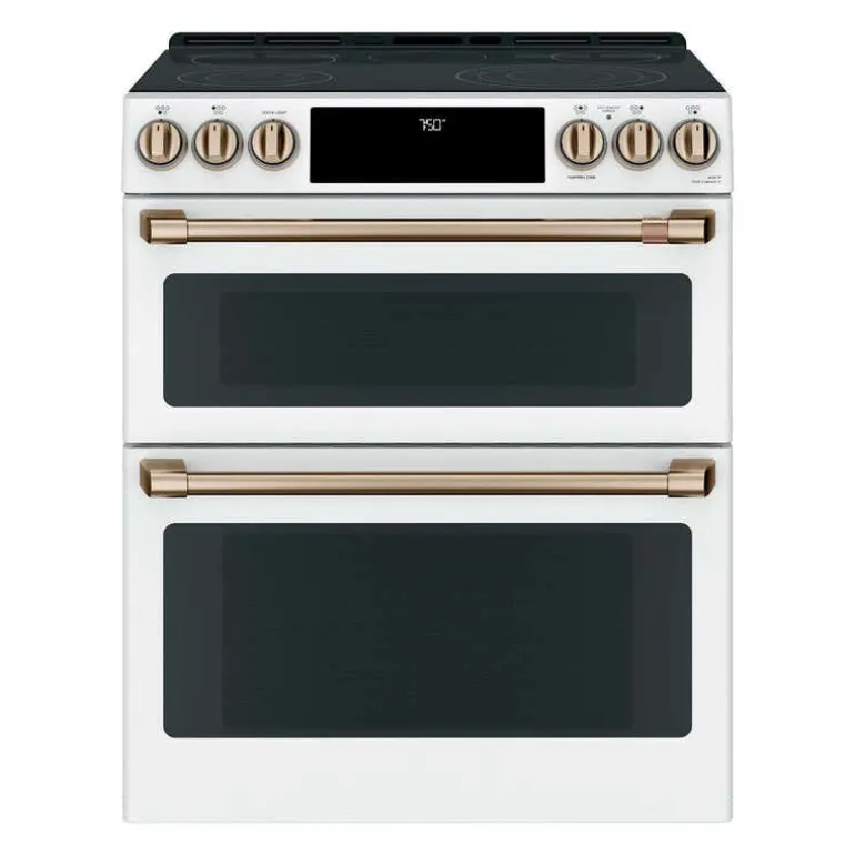 CAFE Range White 30" Electric Glass-Ceramic - CCES750P4MW2