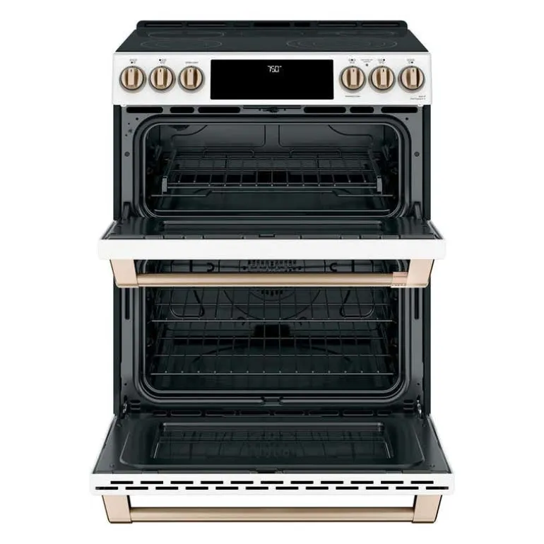 CAFE Range White 30" Electric Glass-Ceramic - CCES750P4MW2