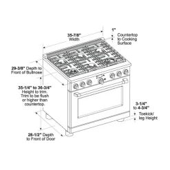 CAFE Range White 36