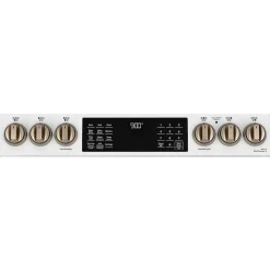 CAFE Range White 30" Electric Induction - CCHS900P4MW2