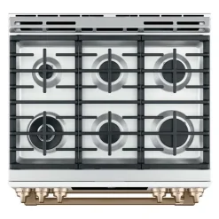 CAFE Range White 30" Gaz Gas - CCGS750P4MW2