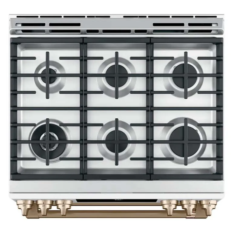 CAFE Range White 30" Gaz Gas - CCGS750P4MW2