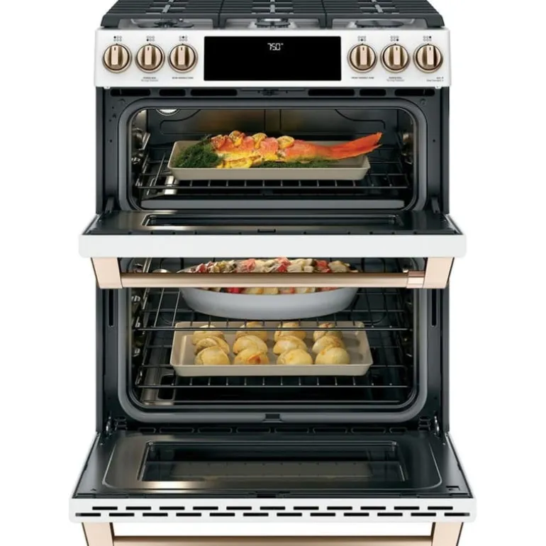 CAFE Range White 30" Gaz Gas - CCGS750P4MW2