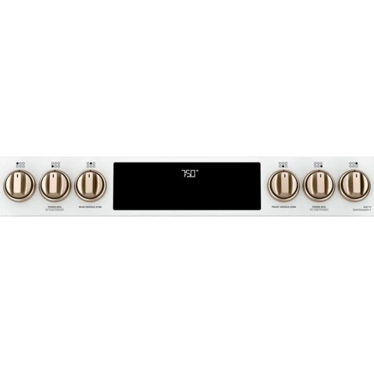 CAFE Range White 30" Gaz Gas - CCGS750P4MW2