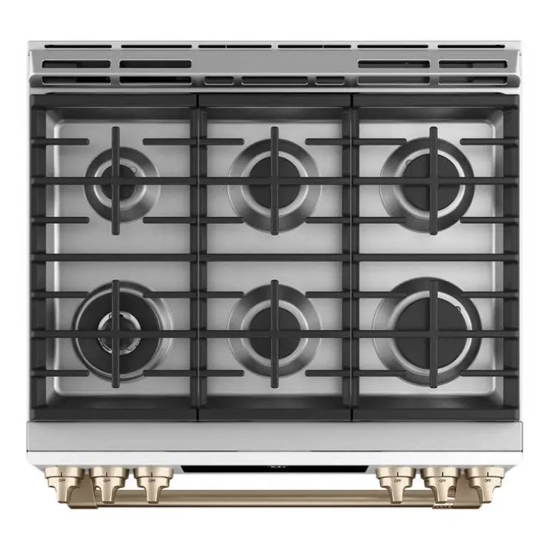 CAFE Range White 30" Gaz Gas - CCGS700P4MW2