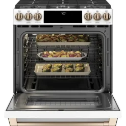 CAFE Range White 30" Gaz Gas - CCGS700P4MW2