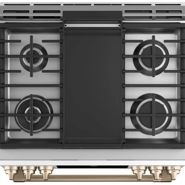 CAFE Range White 30" Gaz Gas - CCGS700P4MW2