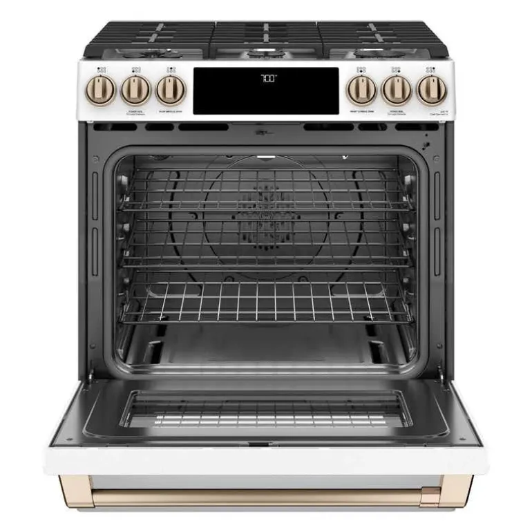 CAFE Range White 30" Gaz Gas - CCGS700P4MW2