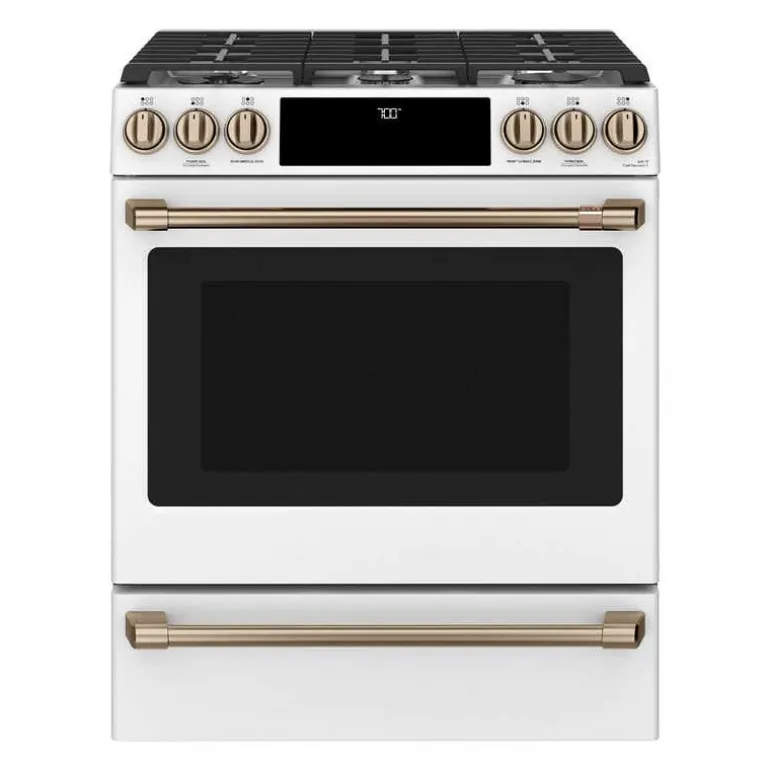 CAFE Range White 30" Gaz Gas - CCGS700P4MW2