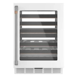 CAFE Wine Cooler White 24" - CCP06DP4PW2