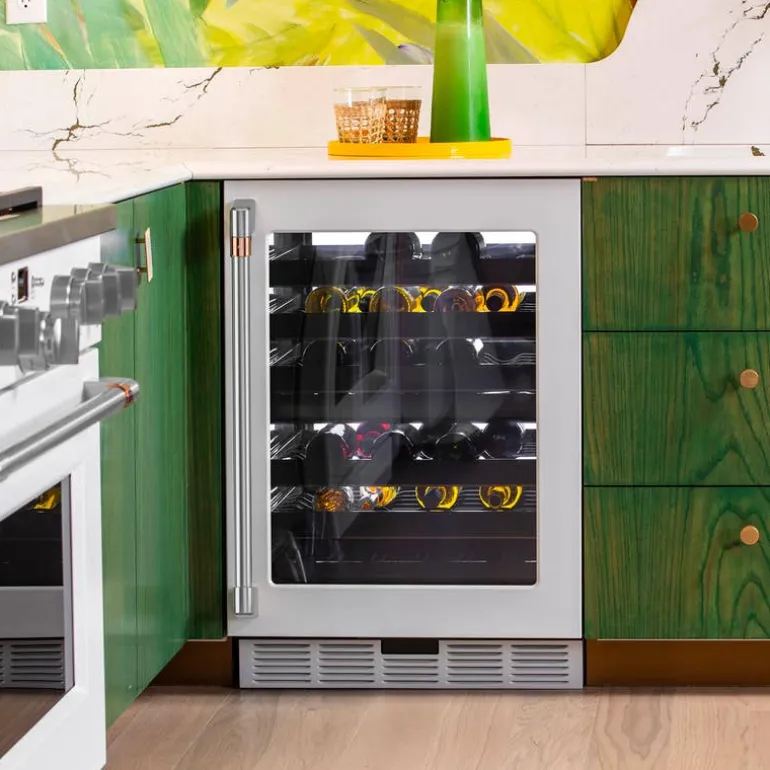 CAFE Wine Cooler White 24" - CCP06DP4PW2