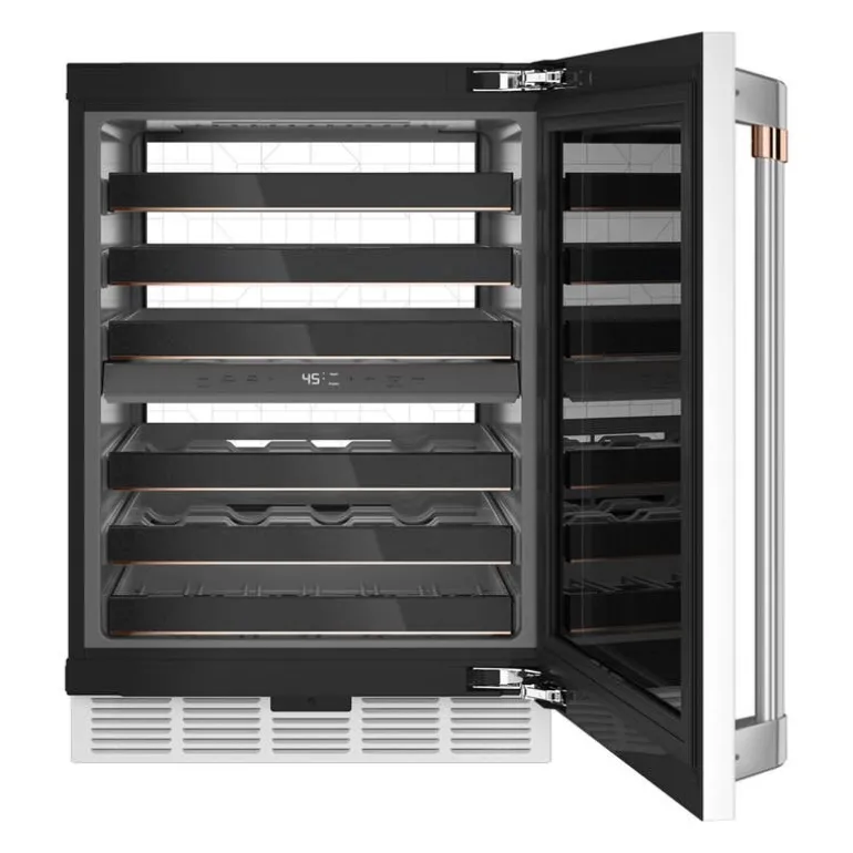 CAFE Wine Cooler White 24" - CCP06DP4PW2