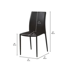 Chairs (Set of 2) - Black
