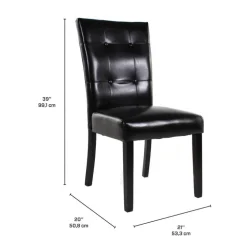 Chairs (Set of 2) - Black