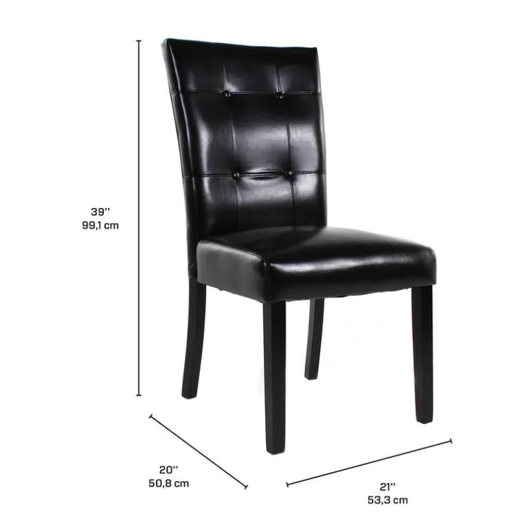 Chairs (Set of 2) - Black