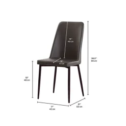 Chairs (Set of 2) - Black