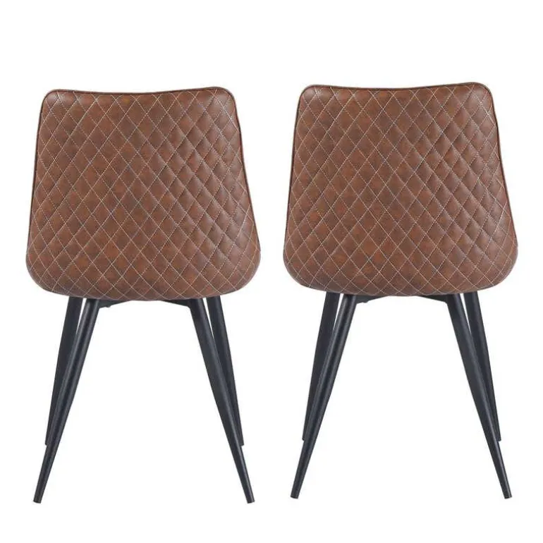 Chairs (Set of 2) - Brown