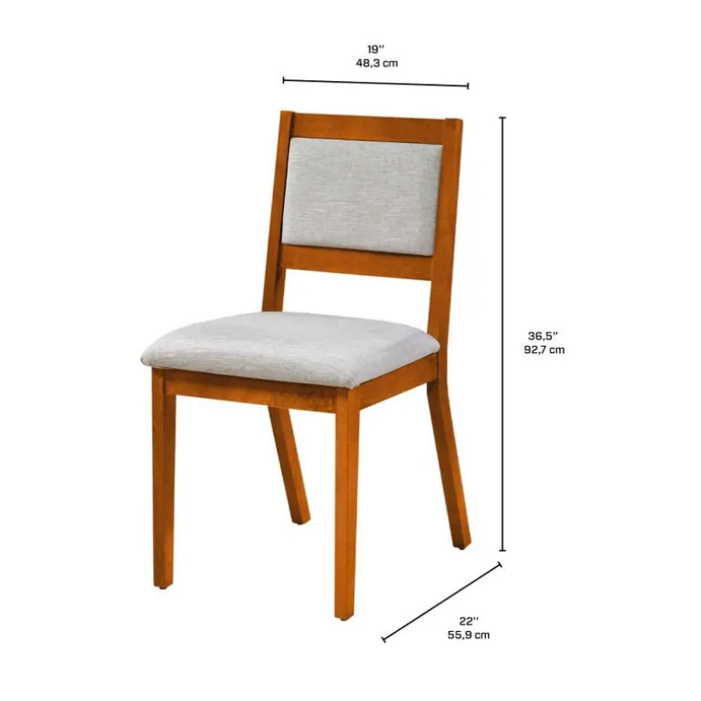 Chairs (Set of 2) - Brown