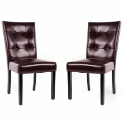 Chairs (Set of 2) - Brown