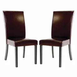 Chairs (Set of 2) - Brown