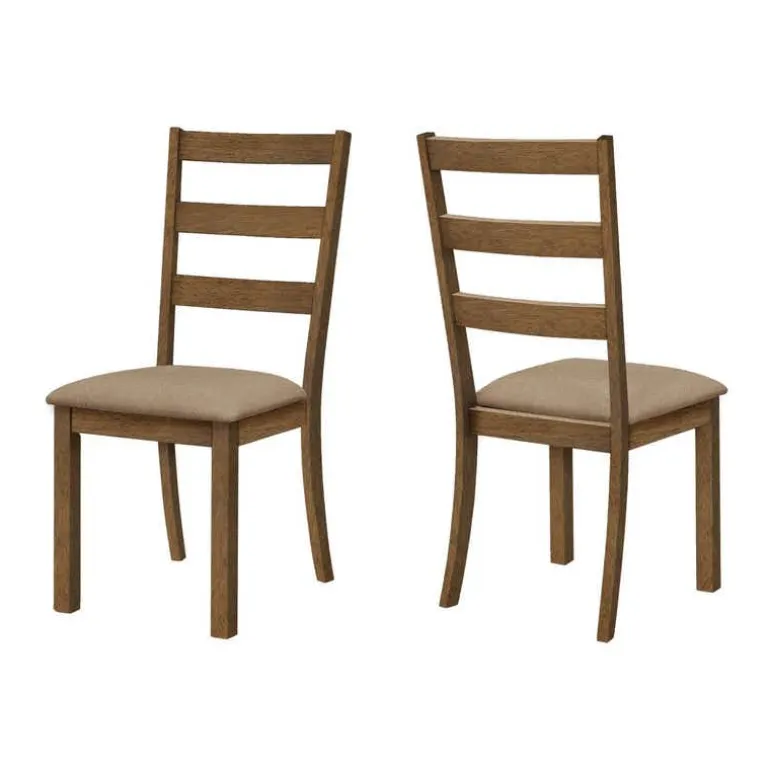 Chairs (Set of 2) - Brown - Monarch
