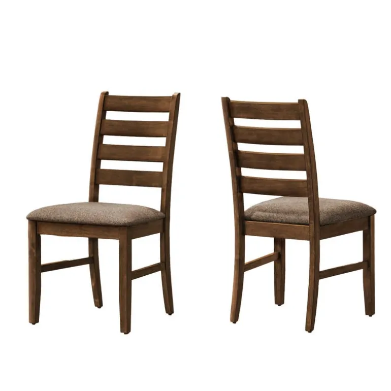 Chairs (Set of 2) - Brown - Monarch
