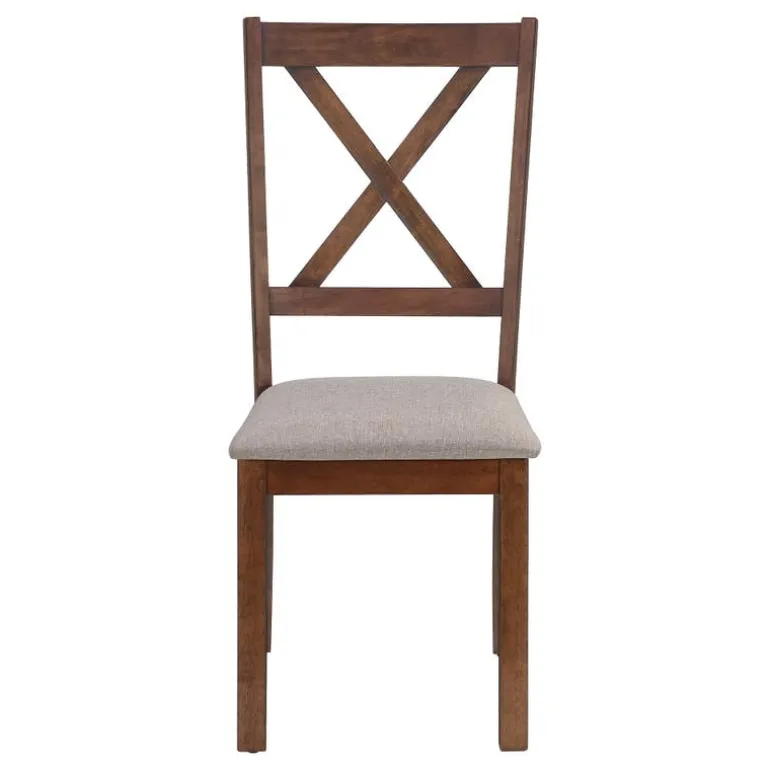 Chairs (Set of 2) - Brown - Monarch
