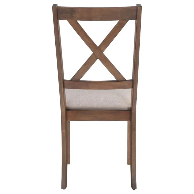 Chairs (Set of 2) - Brown - Monarch