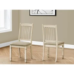 Chairs (Set of 2) - Cream - Monarch