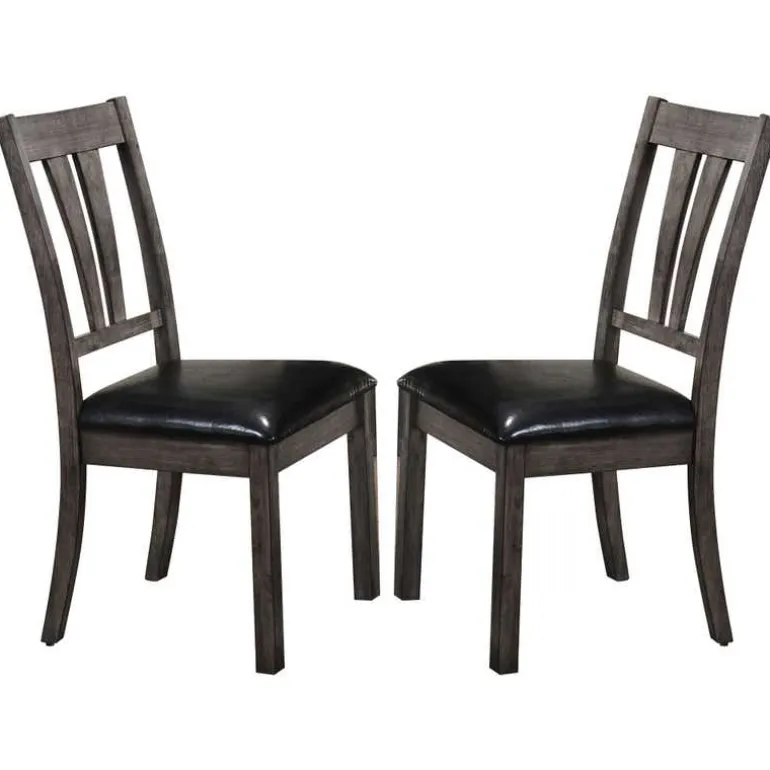 Chairs (Set of 2) - Dark Brown