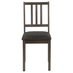 Chairs (Set of 2) - Dark Brown - Monarch