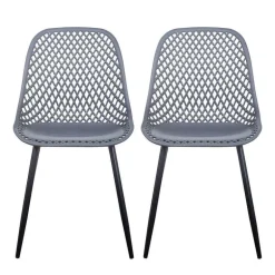 Chairs (Set of 2) - Grey