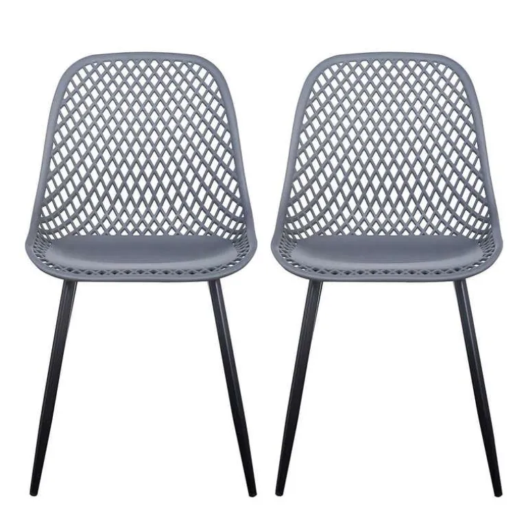 Chairs (Set of 2) - Grey