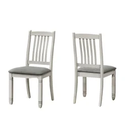 Chairs (Set of 2) - Grey - Monarch