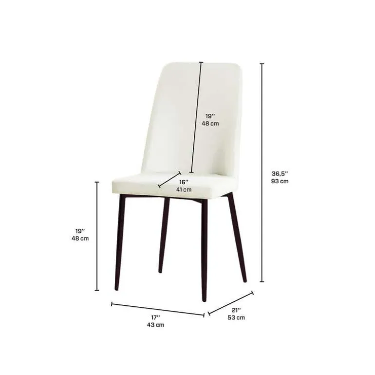 Chairs (Set of 2) - White