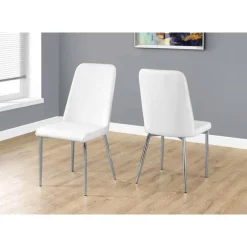 Chairs (Set of 2) - White - Monarch