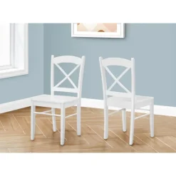 Chairs (Set of 2) - White - Monarch