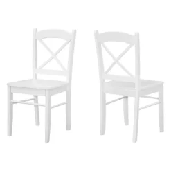 Chairs (Set of 2) - White - Monarch