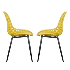Chairs (Set of 2) - Yellow