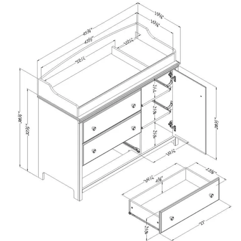Changing Table - South Shore