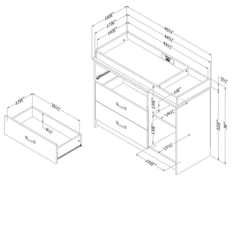Changing Table - South Shore