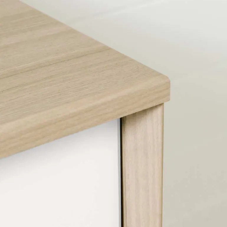 Changing Table with Drawers and Open Storage - South Shore