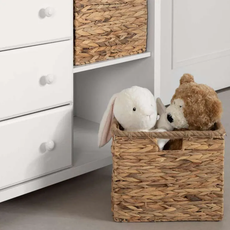 Changing Table with Removable Rim, Drawers and Open Storage - South Shore