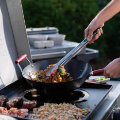 Charbroil 5-in-1 Propane Cooking Station with Plancha, Pizza Oven, and Wok - 36 000 BTU