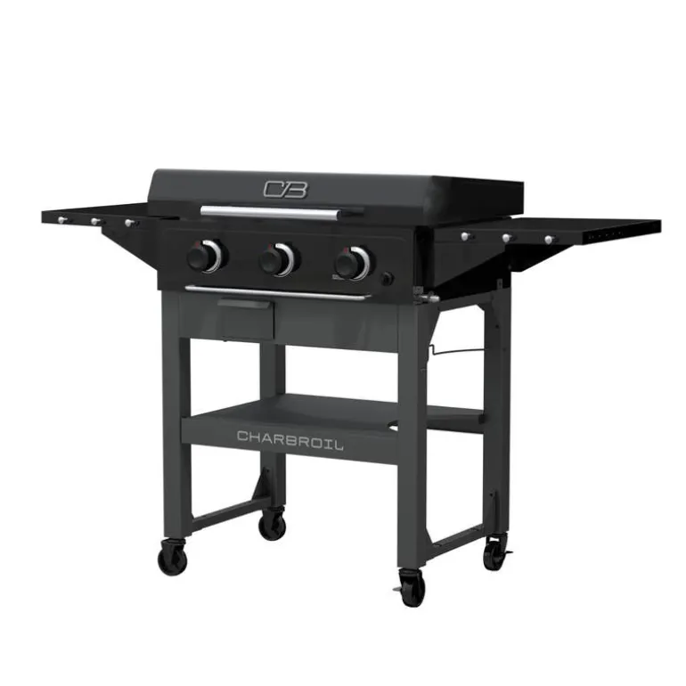 Charbroil Propane Gas Griddle with 3 Burners - 36 000 BTU